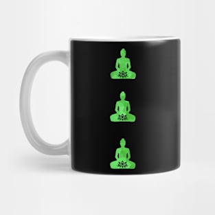 Lotus Trio Green Mug